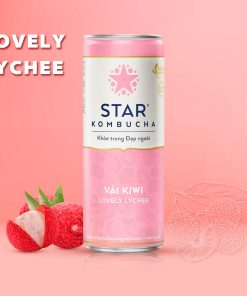 kombucha vị vải kiwi